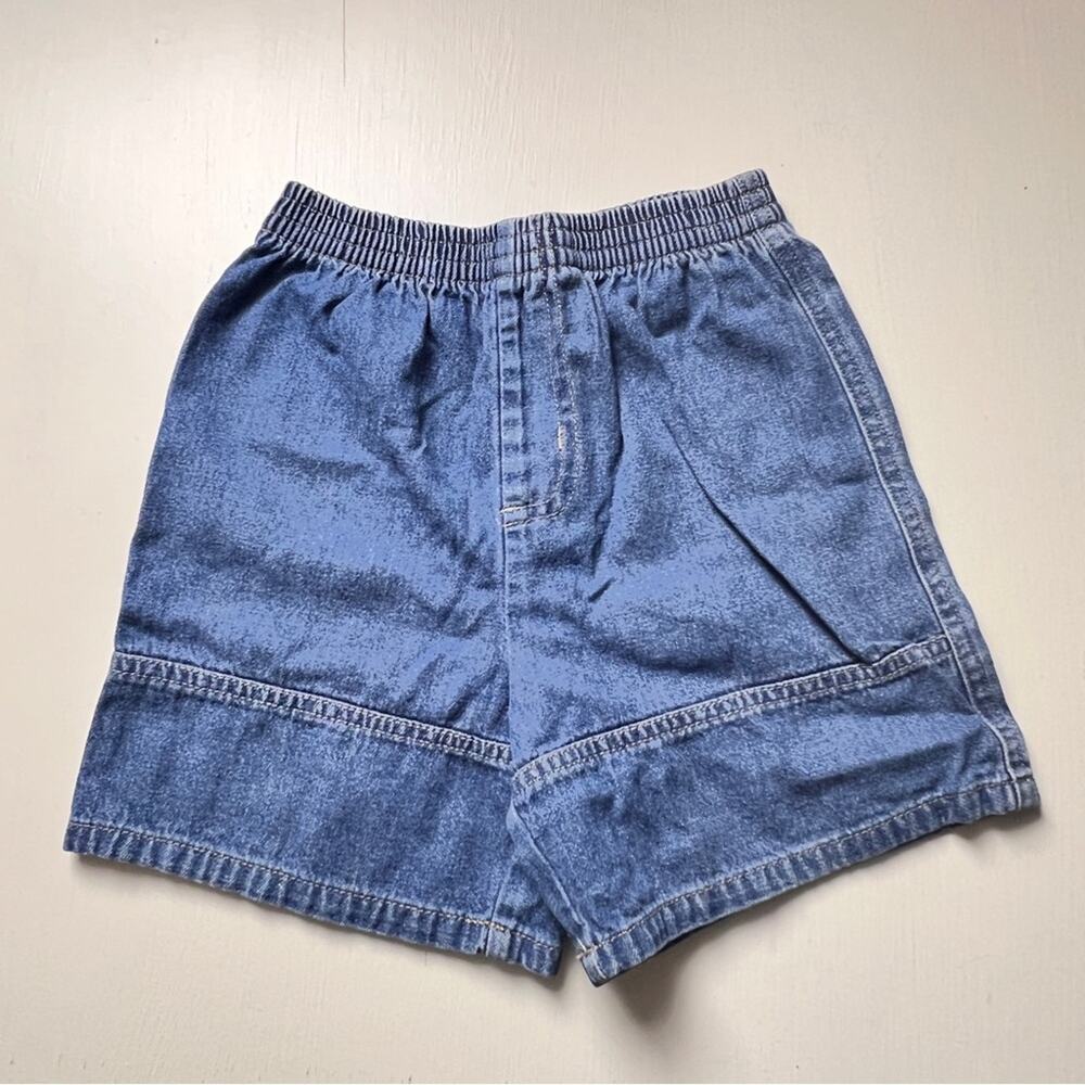 TKS Basics Blue Denim Shorts Sz 24 M